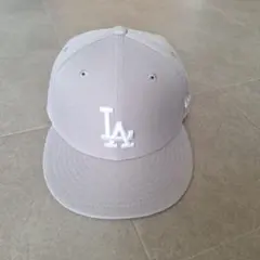 New Era LA ドジャース キャップ グレー