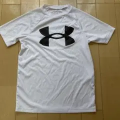 Under Armour HeatGear ホワイト Tシャツ YMD/JM/M