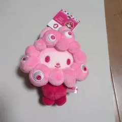 サンリオミャクミャクなりきりぬいぐるみ推しカラー　マイメロカラビナ