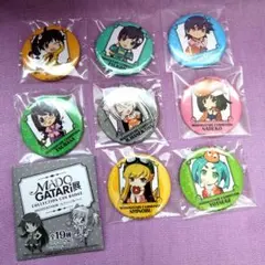 激レア　物語シリーズ　セカンドシーズン 缶バッジセット お知らせ ｜＜物語＞シリーズ セカンドシーズン