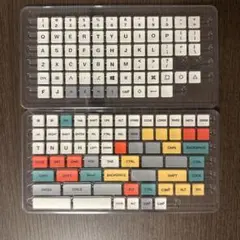 CHOSFOX ロープロファイル PBT キーキャップ
