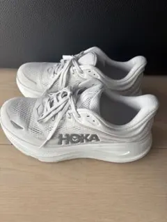 HOKA ボンダイ 9 ライトグレー　26cm