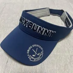 新品　未使用　Jack Bunny!! ジャックバニー バイザー　ブルー