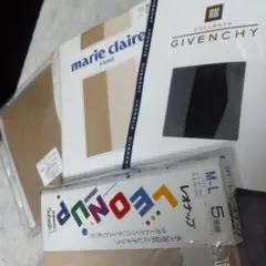 パンスト8足 /GIVENCHY・marie claire・フォーデイズ・旭化成