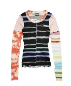 DIESEL グレン期未使用美品 タイダイ柄長袖Tシャツ T-Tessor