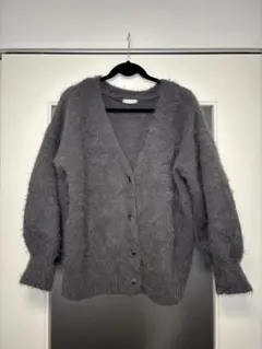 mysa グレー カーディガン 長袖