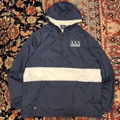 Charles River Apparel アノラックパーカー ロゴ刺繍