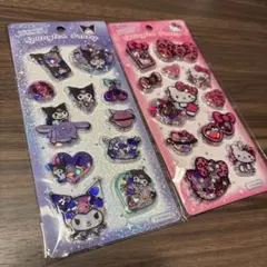 正規品　スパンコールパーティ★ハローキティ★クロミ 2枚セット