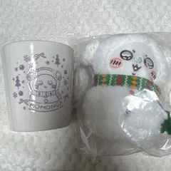 ちいかわエニマイくじ　モモンガ　G賞マグカップ　E賞マスコット