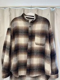 【B.C STOCK✕えんとつ町のプペル】ダメージシャツ/オーバーサイズ/M