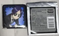 家庭教師ヒットマンREBORN クローム　髑髏　限定品　スクエア缶バッジ