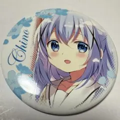 ご注文はうさぎですか？ サンリオ コラボ チノ 缶バッジ 等身イラスト
