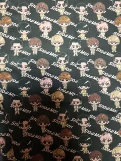 Snow Man 生地 はぎれ 50×70 ③
