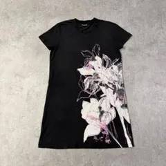 デシグアル　Desigual 花柄 ミニTシャツワンピース 定価12900円のサムネイル