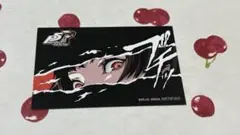 P5R AMOCAFE ましかくステッカー クイーン