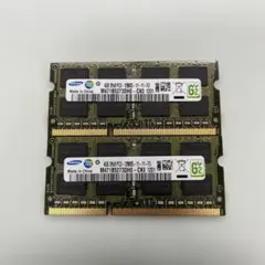 ☆動作確認済☆Samsung PC3-12800S 4GB メモリ 2枚セット☆のサムネイル