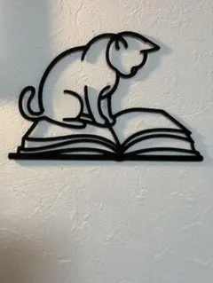 読書猫 ウォールアート