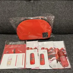 【新品・未開封】SHISEIDO トライアルセット 赤ポーチ付き