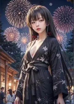 AI美少女 コスプレ 下着 サイズを選べる 高画質 ポスター S-1004