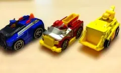 ほぼ新品パウ・パトロール ミニカーセット