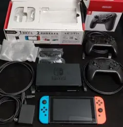 Nintendo Switch ネオンブルー/ネオンレッド 本体 プロコン付き