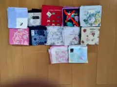 ハンカチセット多色 花柄