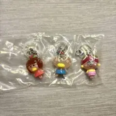 はなかっぱ ももかっぱちゃん アゲルちゃん めじるしアクセサリー 3個セット