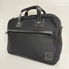 COACH コーチ ビジネスバッグ ナイロン ブラックのサムネイル