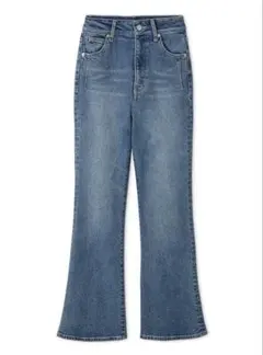 SNIDEL 【STYLE UP PANTS】フレアパンツ BLU 2のサムネイル