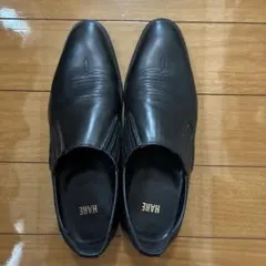 HARE スリッポン ドレスシューズ ブラックのサムネイル