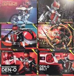 仮面ライダースクラッチカードダス vol.1 仮面ライダー電王 6枚セット