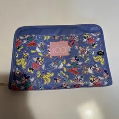 391.Disney 100周年 マルチケース カードケース 母子手帳 通帳収納