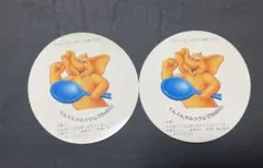 ケロッグ　メルビン　チョコワ　ステッカー2枚