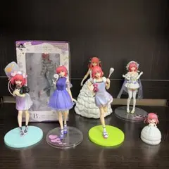 五等分の花嫁　中野二乃　一番くじ　プライズ　フィギュア 7体まとめ売り