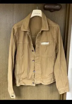 LARDINI ベージュ デニムジャケット