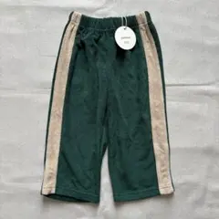 【新品】yonkon line pants ビリジアンgreen S
