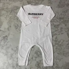 BURBERRY ホワイトロンパース