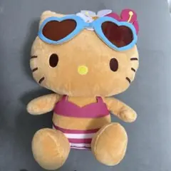 日焼けキティ　当たりくじ　ぬいぐるみ