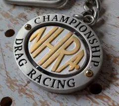 USA　ドラッグレース　NHRA　スピナーキーホルダー