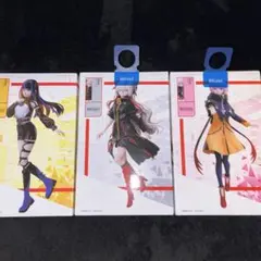 【新品未開封】神椿市建設中。フィギュア　3種コンプリート　ラウンドワン限定