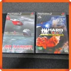 PS2ソフト【★動作確認済】ハード ラック、レスキューヘリ エアレンジャー