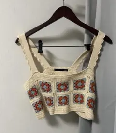 ヘザー ニットビスチェ