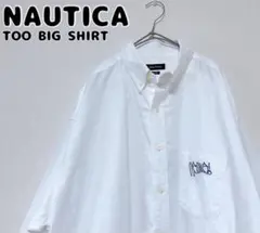 NAUTICA Too Big Shirt ホワイト XLのサムネイル