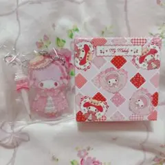 新品未使用！ピアノちゃんのマスコットキーホルダーとマスコットの2点セット