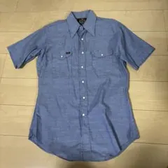 70年代美品MAVERICK BLUE BELL 半袖シャンブレー