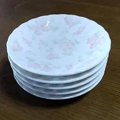 昭和後期小皿5枚セット