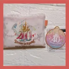 新品 未使用 ディズニー　40周年　エコバッグ ショッピングバッグ