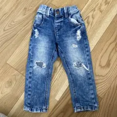 next ダメージ加工デニムパンツ 1½-2歳
