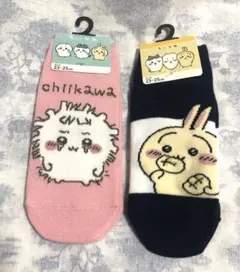 ちいかわ うさぎ　ソックス　靴下　23~25cm チャーシュー　散切り頭
