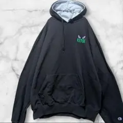 美品✨KITSI Championオーバーサイズパーカー ブラックXXL